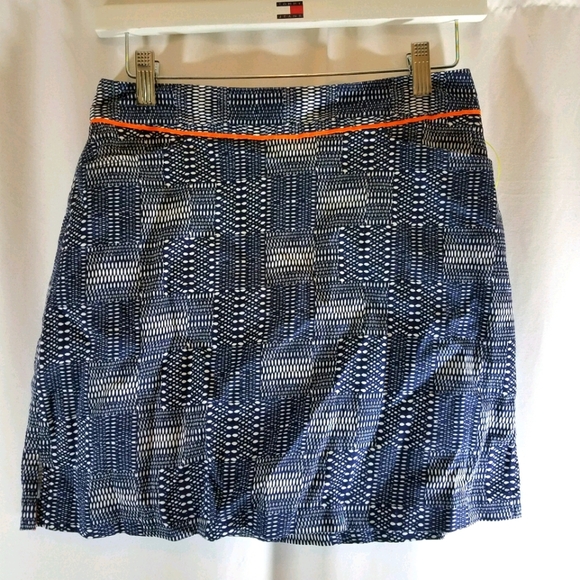 Lady Hagen Golf Skort 2 Navy and White - Picture 1 of 9